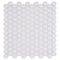 Andova Tiles Alpin-Lux 1 in. x 1 in. Porcelain Honeycomb Mosaic Wall and Floor Tile Andova Tiles - alternate 4